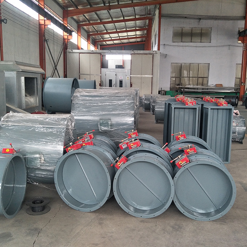 详谈圆�Ş防火阀有哪些分�c?凯亿定制防火阀
